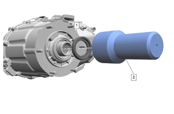 Input Shaft Seal Replacement (1) — figure 2