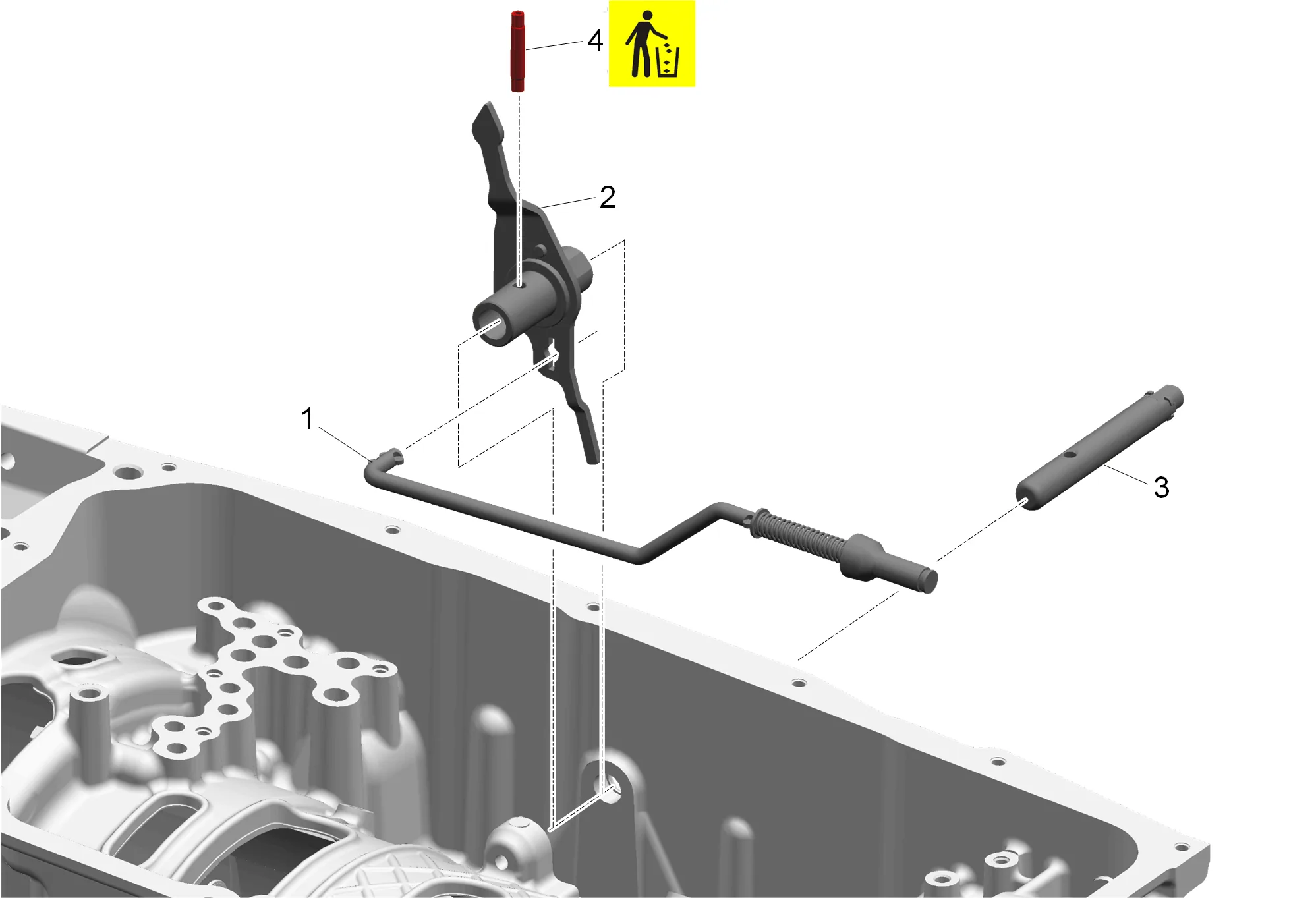 Manual Shift Shaft Seal Replacement (without LM2) — figure 10