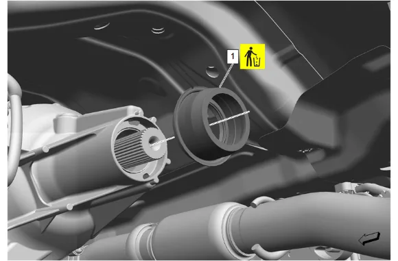 Rear Output Shaft Seal Replacement (1) — figure 3