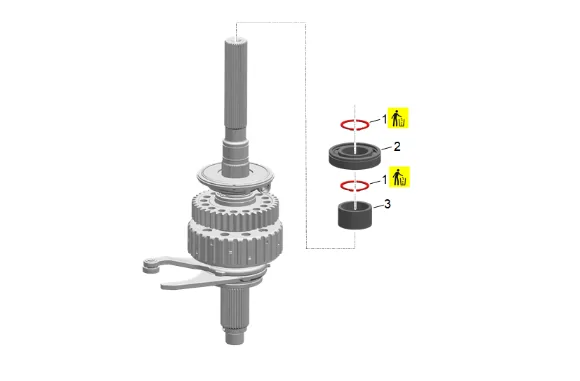 Transfer Case Assemble (1) — figure 9