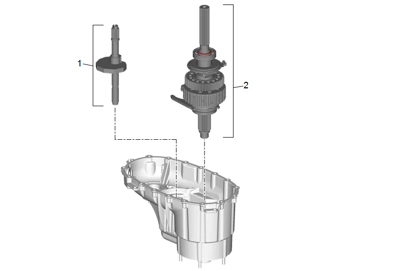 Transfer Case Assemble (1) — figure 10