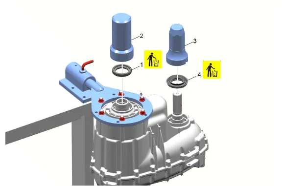 Transfer Case Assemble (1) — figure 17