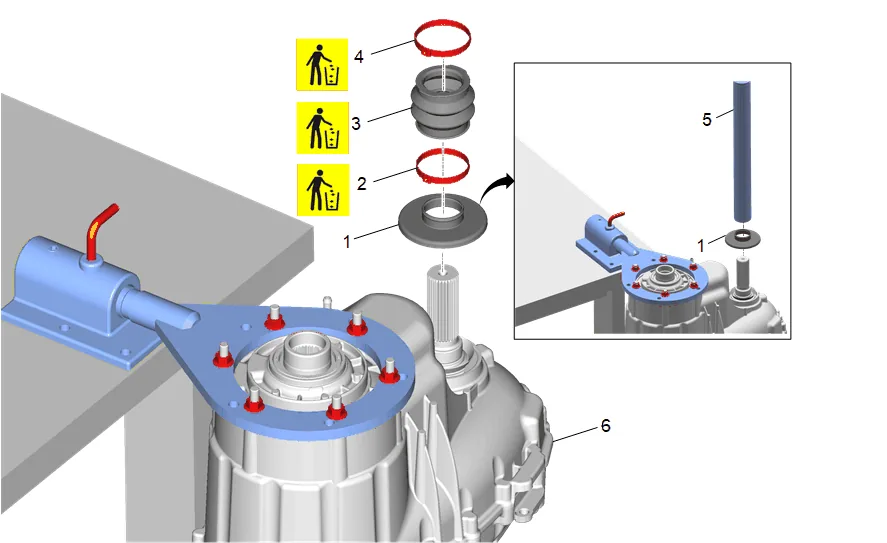 Transfer Case Assemble (1) — figure 18