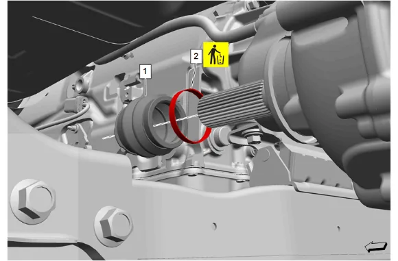 Transfer Case Assembly Replacement (L84, L87 with F47) — figure 10