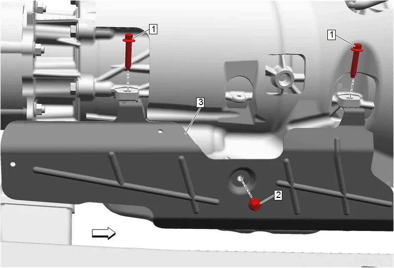 Transfer Case Assembly Replacement (LM2 with F47) — figure 25