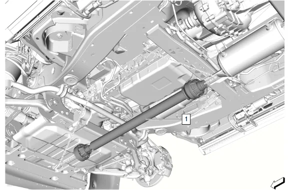 Transfer Case Assembly Replacement (LM2 without F47) (1) — figure 12