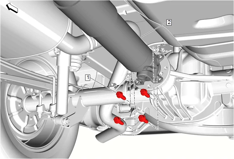 Transfer Case Assembly Replacement (LM2 without F47) (1) — figure 27
