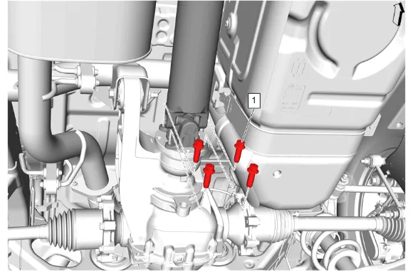 Transfer Case Assembly Replacement (LM2 without F47) — figure 14