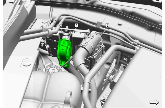 Transfer Case Control Module Replacement — figure 1