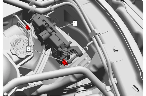 Transfer Case Control Module Replacement — figure 2