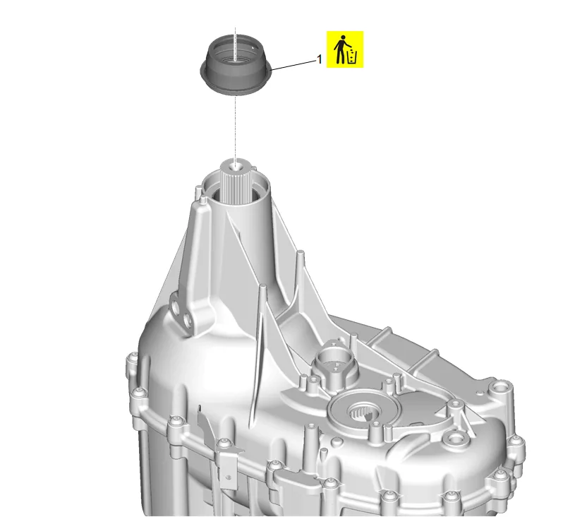 Transfer Case Disassemble — figure 5