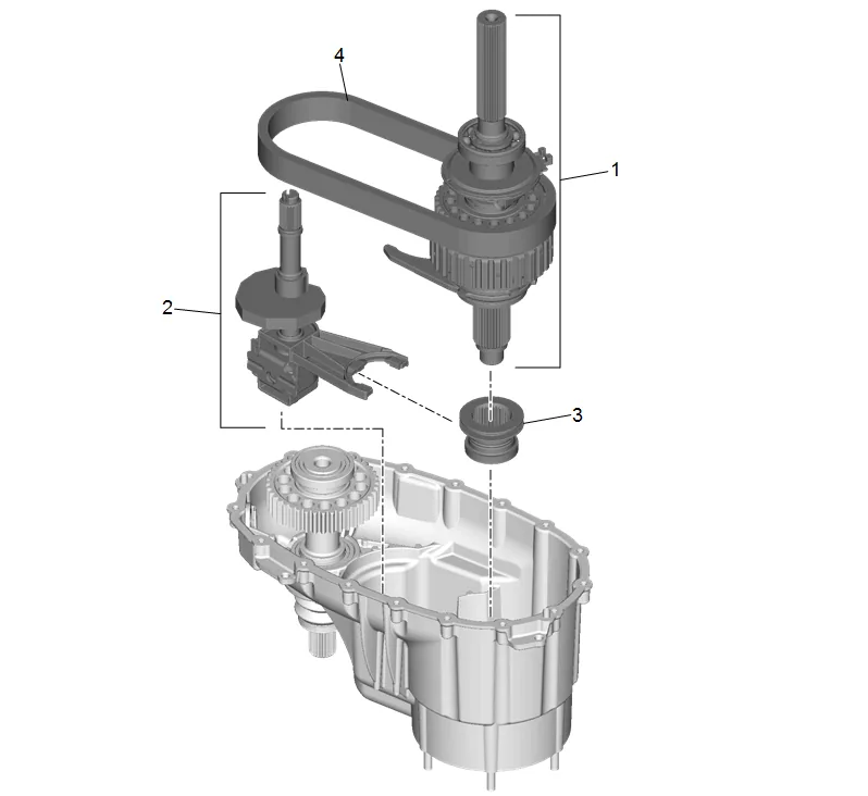 Transfer Case Disassemble — figure 8