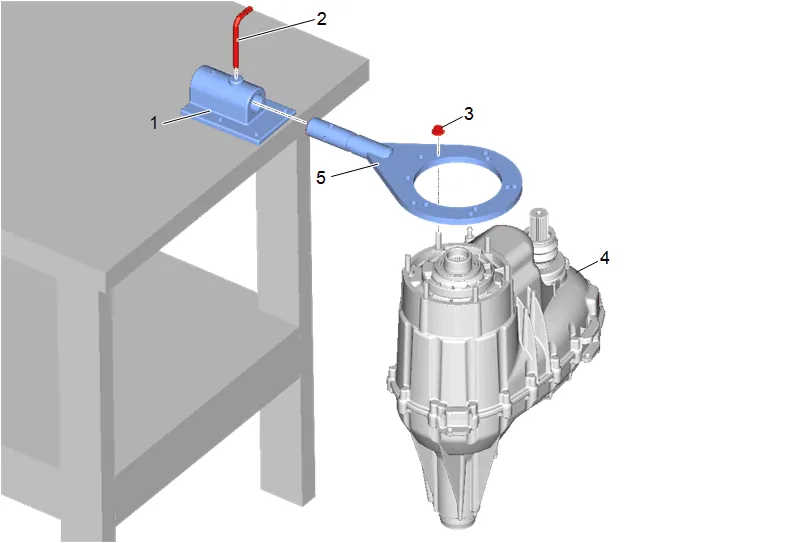 Transfer Case Disassemble (1) — figure 1