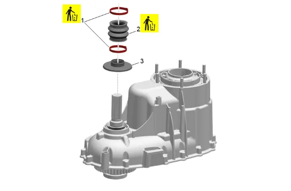 Transfer Case Disassemble (1) — figure 17