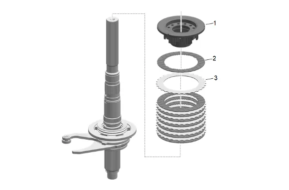 Transfer Case Disassemble — figure 12