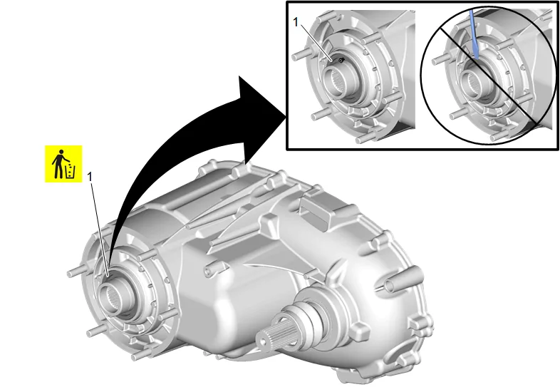 Transfer Case Disassemble — figure 15