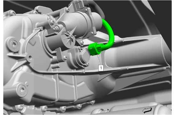 Transfer Case Two_Four Wheel Drive Actuator Position Sensor Replacement — figure 1