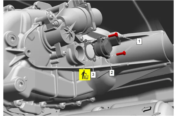 Transfer Case Two_Four Wheel Drive Actuator Position Sensor Replacement — figure 2