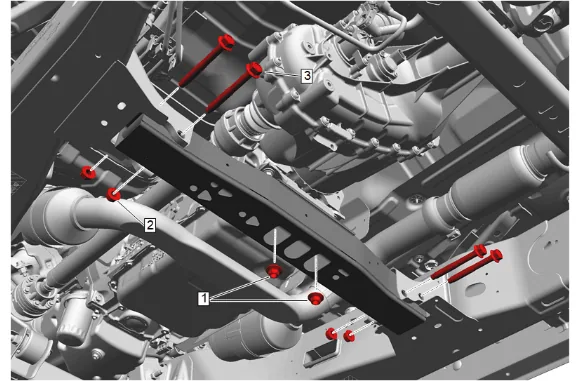 Transfer Case Vent Hose Replacement — figure 3