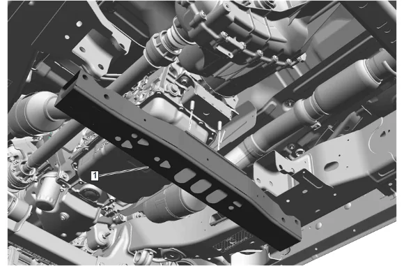 Transfer Case Vent Hose Replacement — figure 4