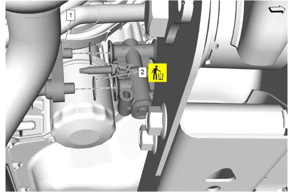 Transmission Cooler Bypass Valve Replacement (LM2) — figure 3