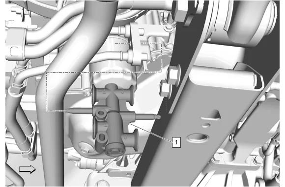 Transmission Cooler Bypass Valve Replacement (LM2) — figure 7
