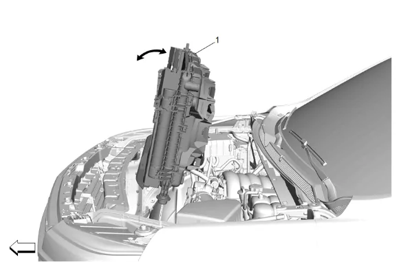 Transmission Fluid Cooler Inlet and Outlet Pipe Replacement — figure 1