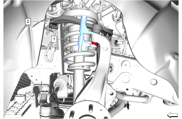 Transmission Fluid Cooler Inlet and Outlet Pipe Replacement — figure 33