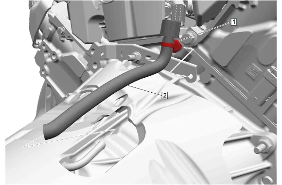 Transmission Vent Hose Replacement (L84, L87) — figure 7