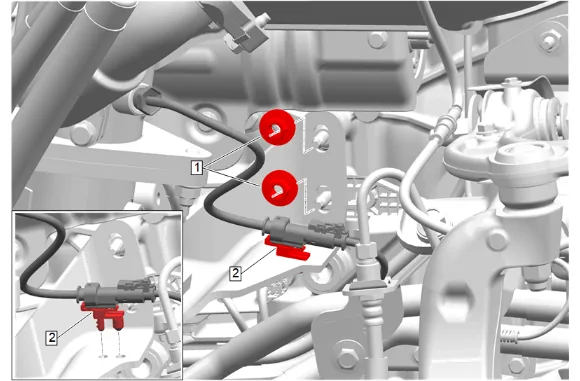 Transmission Vent Hose Replacement (LM2, 2WD and F47) — figure 1