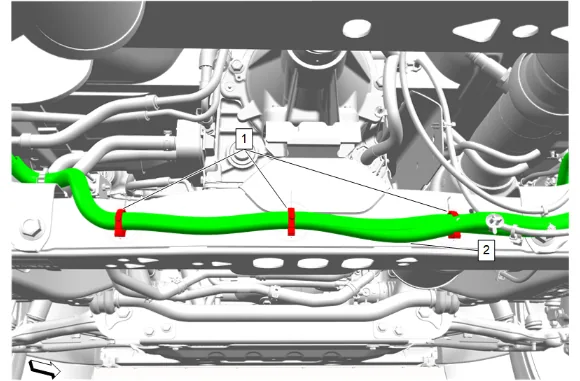 Transmission Vent Hose Replacement (LM2, 2WD without F47) — figure 10