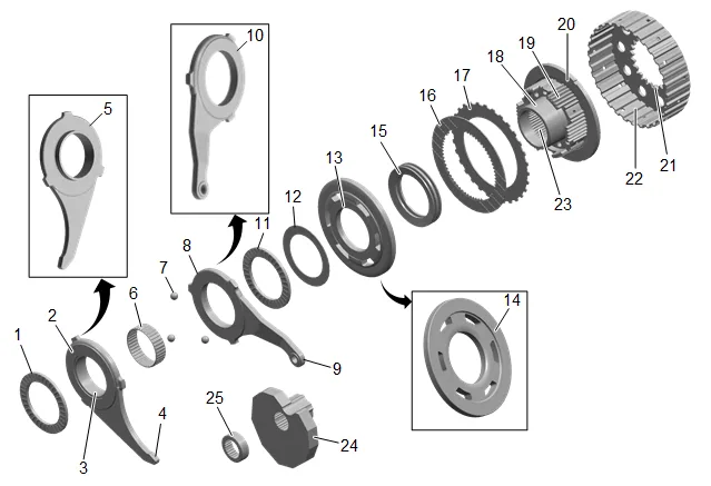 Two_Four Wheel Drive Shift Components Cleaning and Inspection (1) — figure 1